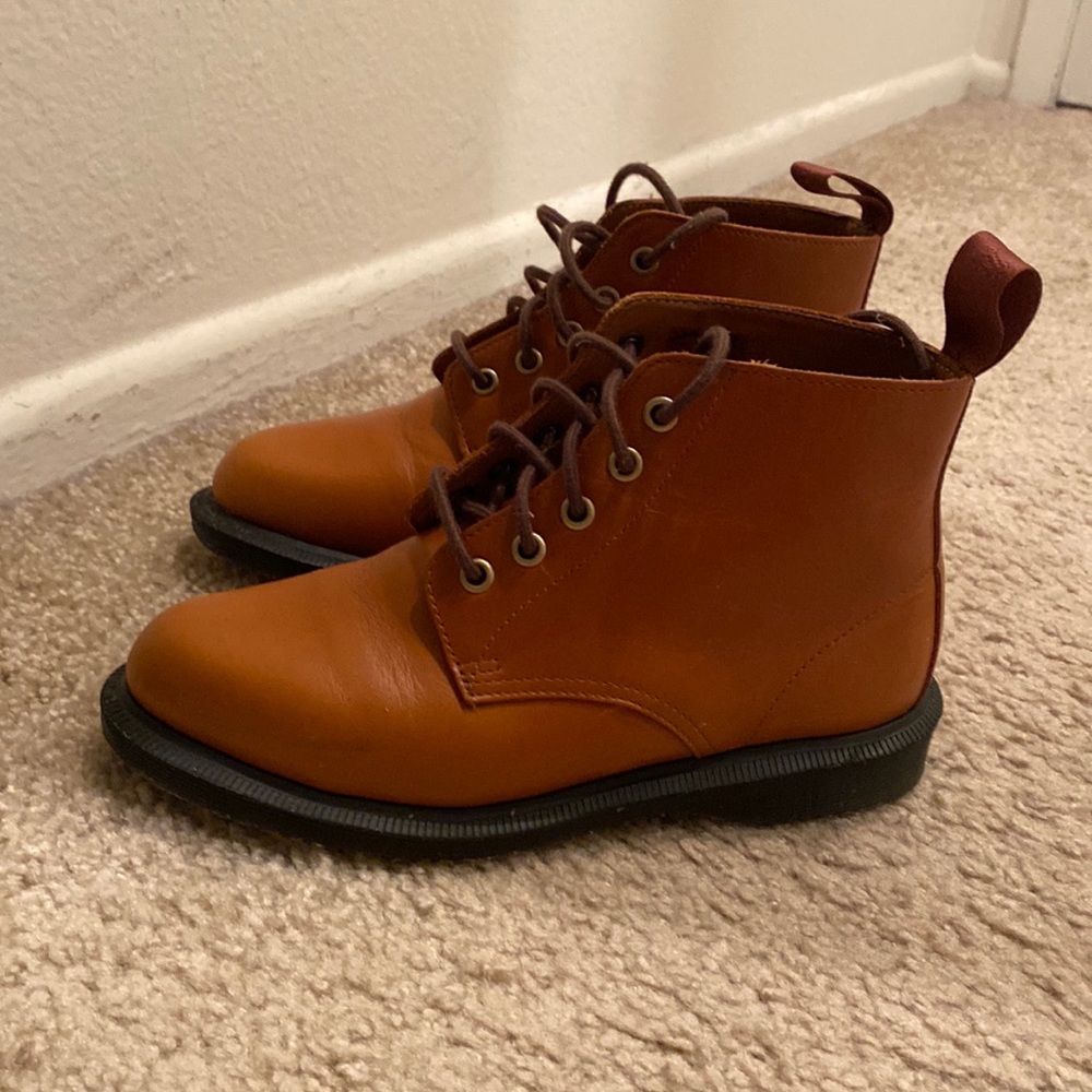 Doc Martens leather shoes US kids size 5 or EU 36